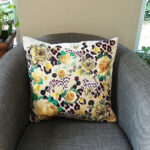 The Yellow Skin and Rose Duo Cushion