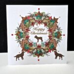 Happy Christmas Dog Garland
