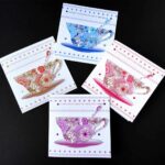 New Home Blue Teacup Handmade Card